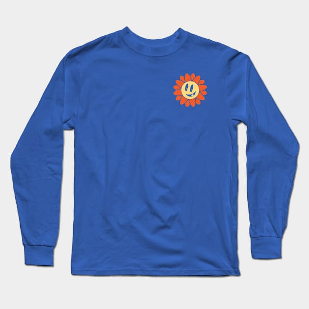 Flower Trip Long Sleeve T-Shirt by Moe Tees